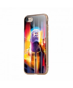 Thanos Infinity War - iPhone 7 / iPhone 8 Carcasa Transparenta Silicon