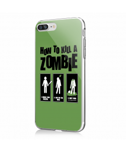 Walking Dead 4 - iPhone 7 Plus / iPhone 8 Plus Carcasa Transparenta Silicon