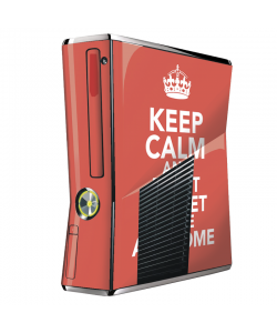 Keep Calm and Be Awesome - Xbox 360 Slim Skin