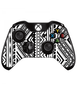 Tribal Black & White - Xbox One Controller Skin